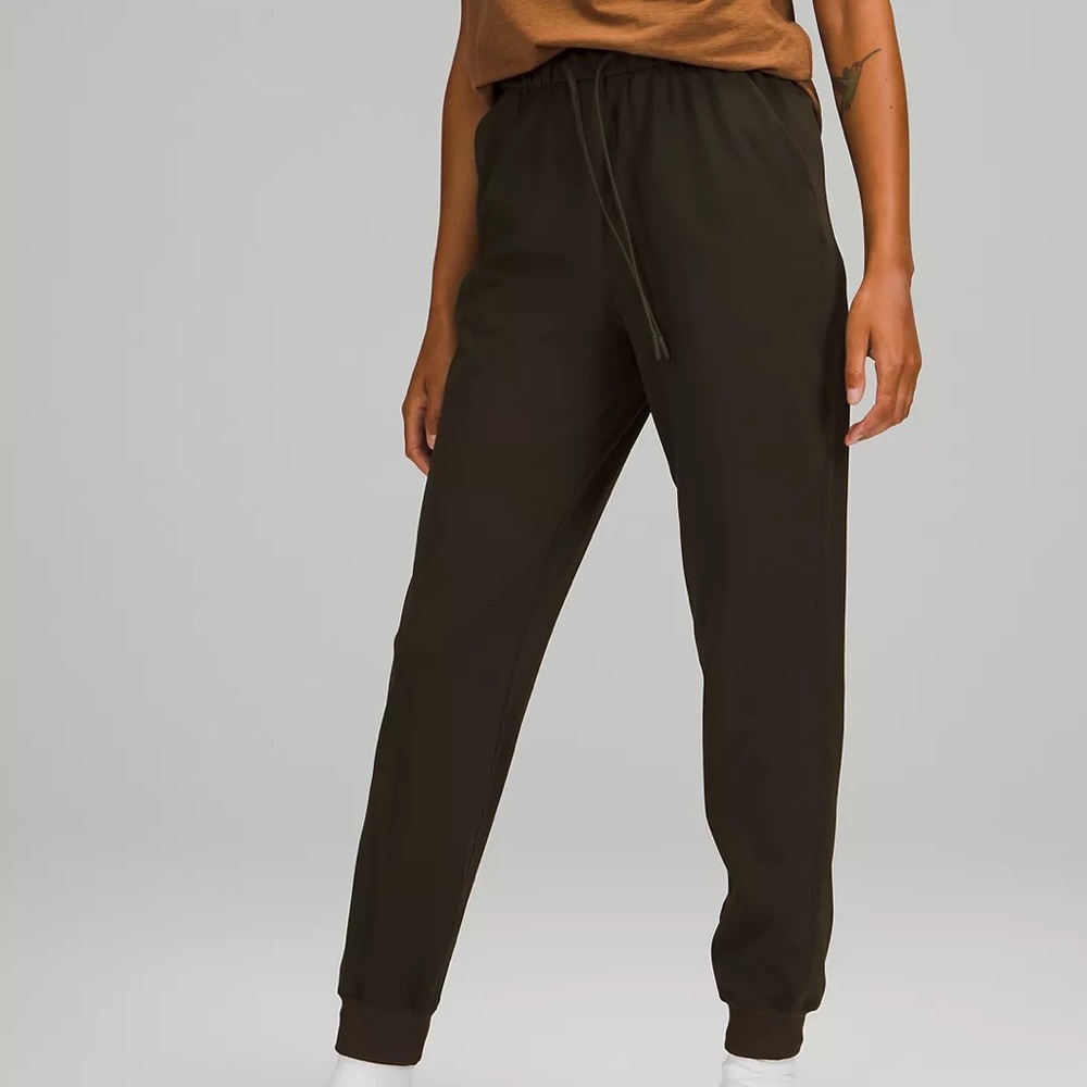 Stretch High Rise Jogger Dark Olive Lululemon